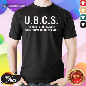 UBCS Umbrella Biohazard Countermeasure Service Shirt