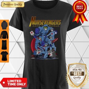 Nursevengers Save The World Medical Superhero Shirt