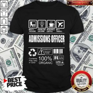 High Quality I Love Admissions Officer Shirt