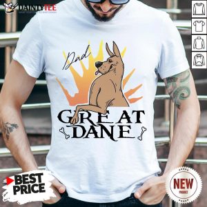 Awesome Great Dane Dad Shirt