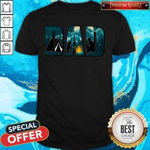 Funny Dad Camping Shirt