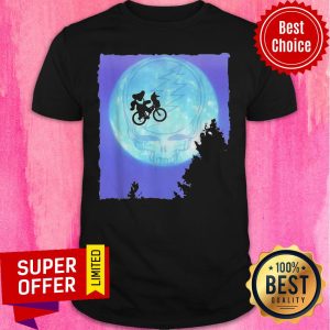Official Bear Cycling The Moon Grateful Dead Shirt