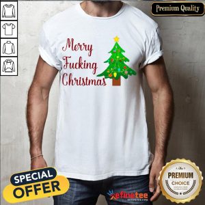 Awesome Merry Fucking Christmas Tree Shirt