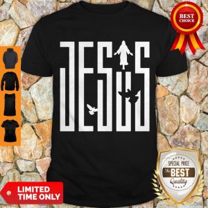 Pretty Jesus Word Bird Shirt