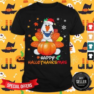 Super Nice Disney Olaf Happy Hallothanksmas Shirt