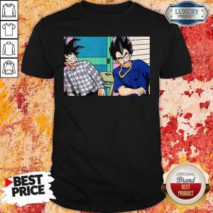 Pro Son Goku And Vegeta Daaamn Meme Shirt