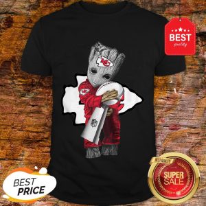 Official Baby Groot Hug Kansas City Chiefs Super Bowl Shirt