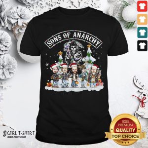 Tomato Sons Of Anarchy Santa Light Christmas Shirt