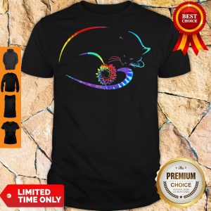 Funny Cat Sunflower Shirts