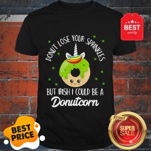 Nice Donutcorn Funny Cute Donut Unicorn Irish St Patrick’s Day Shirt
