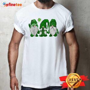St Patrick's Day Three Gnomes Shirt