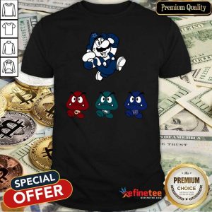 Attractive Super Mario Team Dallas Cowboys Shirt