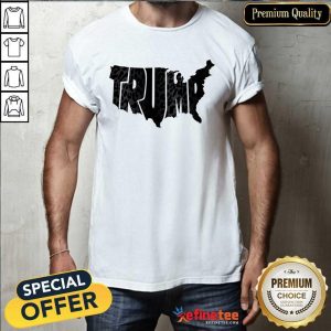 Trump USA Leopard Fearless Patriot Shirt