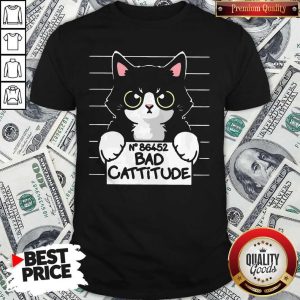 Funny I Want No 86452 Bad Cattitude Shirt