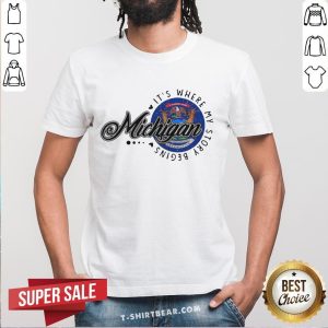 Awesome Michigan It’s Where My Story Begins Shirt
