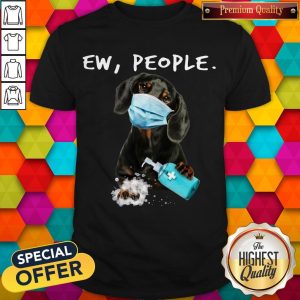 Top Dachshund Face Mark Ew People Shirt