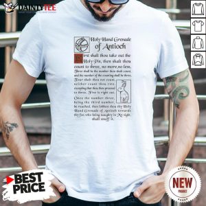 Holy Hand Grenade Of Antioch Shirt