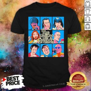 Colorful The Pulpy Brunch Characters Shirt