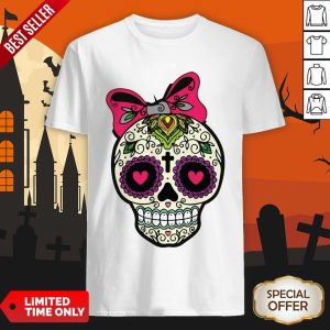 Sugar Skull Cute Dia De Los Muertos Day Of The Dead Shirt