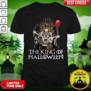 Pennywise The King Of Halloween Is Coming Sunset Shirt