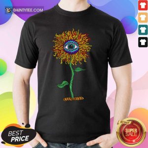 Eyes In Flowers Trippy Shirt