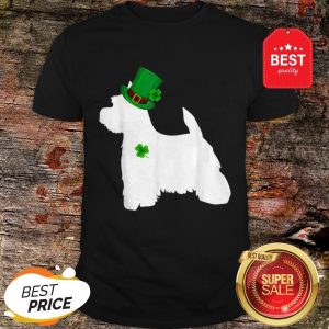 Nice West Highland White Terrier St Patricks Day Leprechaun Dog Shirt