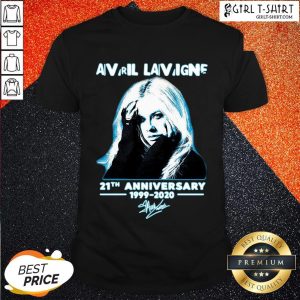 Cloudy Avril Lavigne 21th Anniversary 1999 2020 Signature Shirt