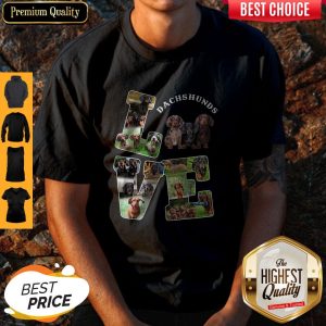 Beautiful Love Dachshunds Dog Shirt