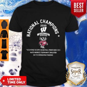 Good National Champion 2020 Wisconsin Badgers Football Shirt