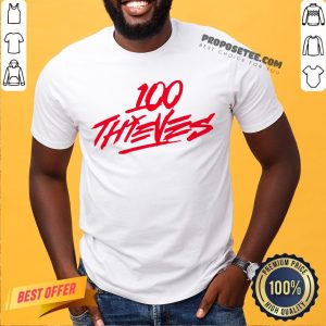 Happy Los Angeles 100 Thieves 2020 Logo Shirt