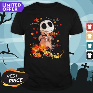 Baby Jack Skellington And Ghost Halloween Shirt