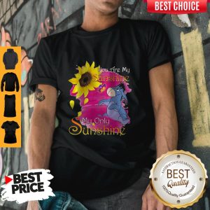 Pro Eeyore Butterfly Sunflower You Are My Sunshine My Only Sunshine Shirt