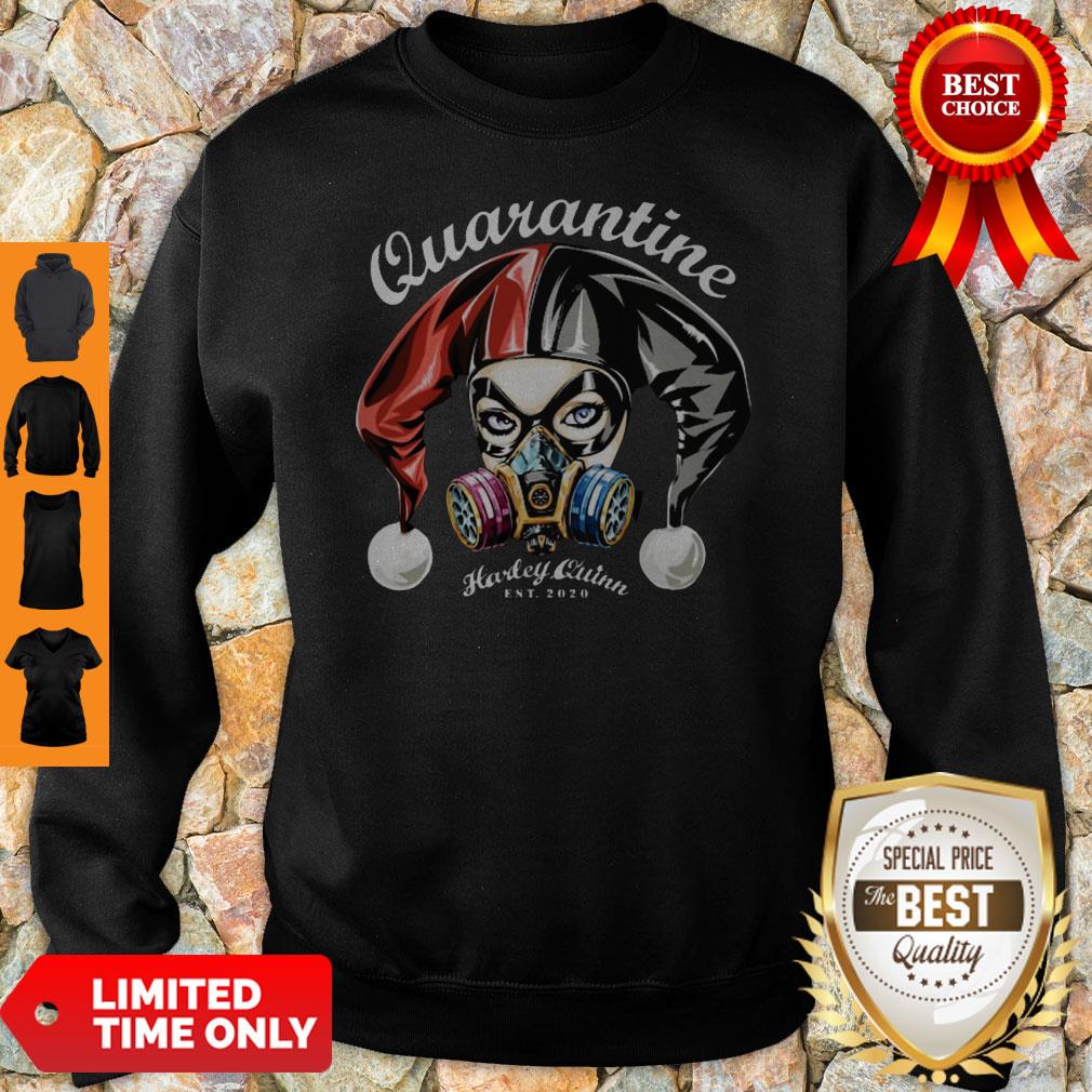 Top Quarantine Harley Quinn Est 2020 Shirt