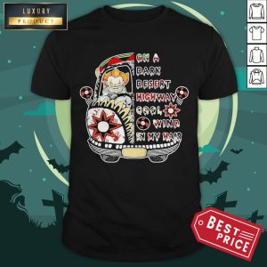 Halloween Pennywise Riding Bus On A Dark Desert Highway Cool Wind In My Hair Shirt