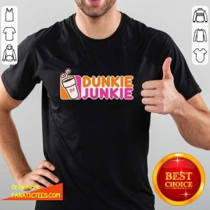Original Dunkie Junkie Coffee Lover Shirt