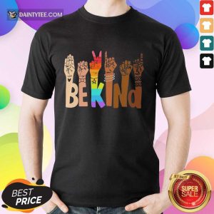 Be Kind Skin Color LGBT Shirt