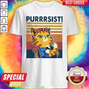Sweet Cat Purrsist Vintage And Bland Shirt