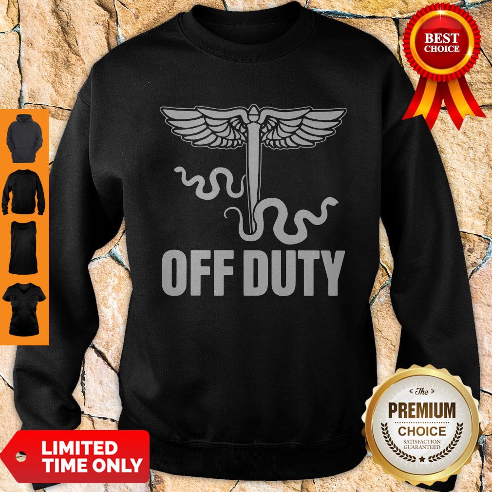 Snake Off Duty Nurse Shirt