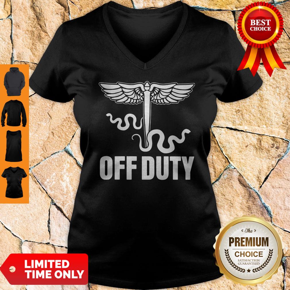 Snake Off Duty Nurse Shirt