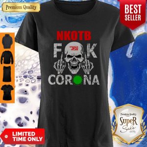 Official NKOTB Fuck Coronavirus Version Skull Shirt