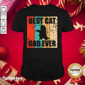 Fantastic Best Cat Dad Ever Vintage Shirt
