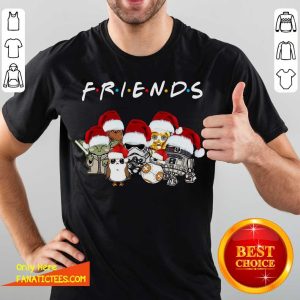 Top Star Wars Darth Vader Baby Yoda And Friends Christmas Long Sleeve Shirt