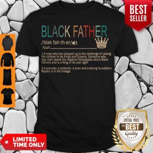 Black Father Definition Vintage Shirt