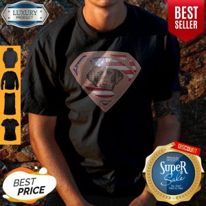 Blood Insides Superman Labrador Retriever American Flag Independence Day Shirt