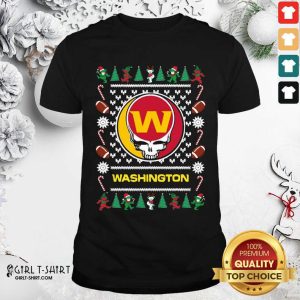 Best Washington Football Team Grateful Dead Ugly Christmas Shirt