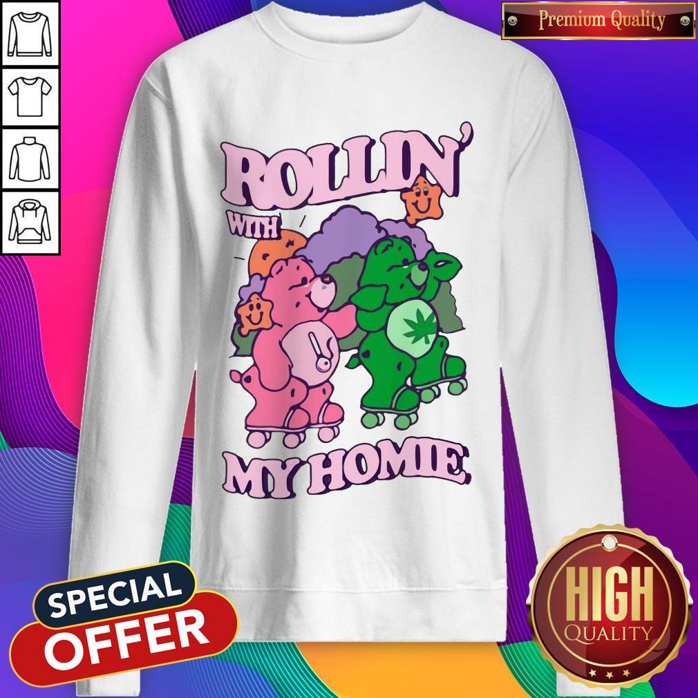 Casual Care Bear Rollin’ With My Homie Shirt