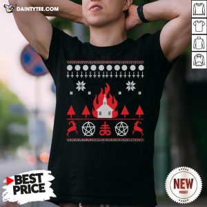 Nice Burning Church Christmas 2020 Shirt