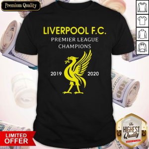 Liverpool Fc Premier League Champions 2019-2020 Shirt