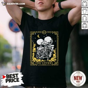 Good The Loves Couple Skull Kiss Stars Moon Shirt