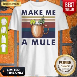 Good Cocktail Make Me A Mule Vodka Vintage Shirt
